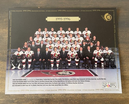 1995 ottawa senators team - ottawa,