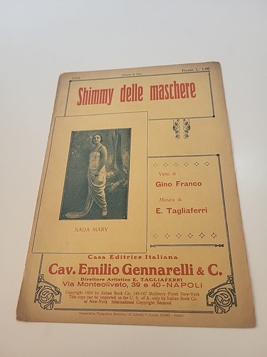 Spartito musicale shimmy - musicale, :