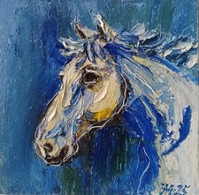 Quadro Cavallo Impasto
