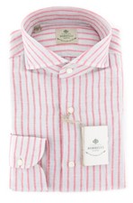 Camicia Striata Grigia Chiara