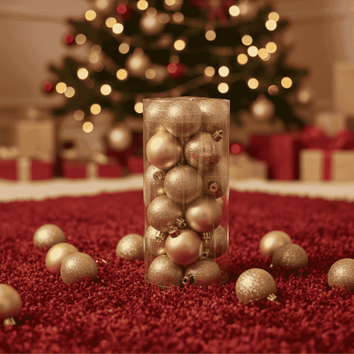 Palline natale 6 cm - di, Ø