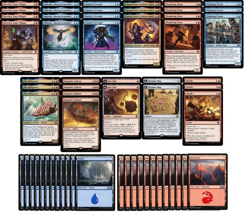 Mazzo pirata elite izzet - pirata,