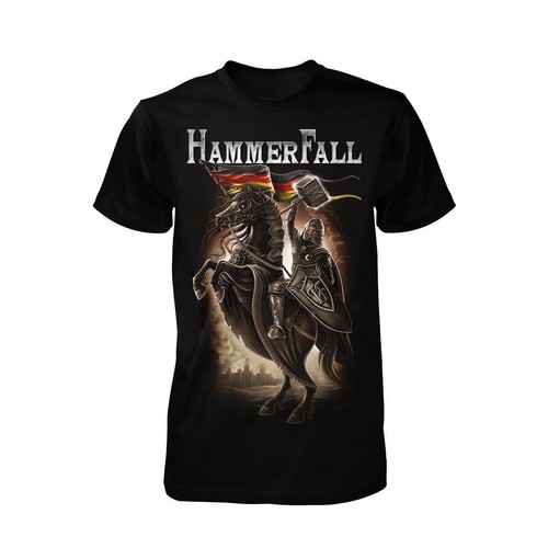 Hammerfall hector on horse - hammerfall,