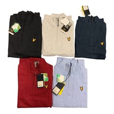 MAGLIONE UOMO LYLE E SCOTT ELEGANTE INVERNALE QUARTO MANICA LUNGA