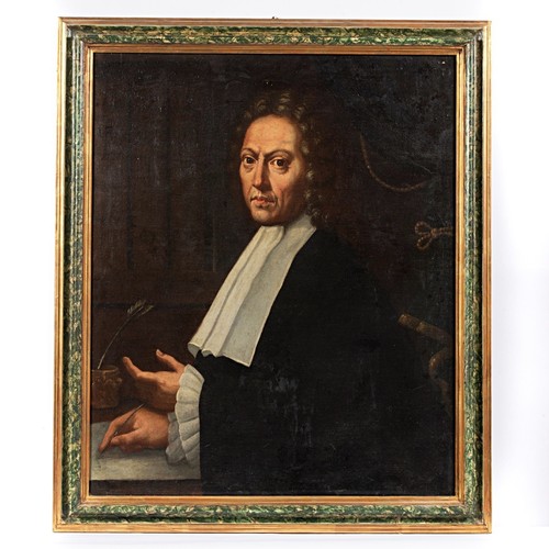 Antico dipinto ritratto - , di