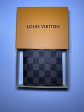 Louis Vuitton Portafoglio Multiplo Damier Ebene Marrone