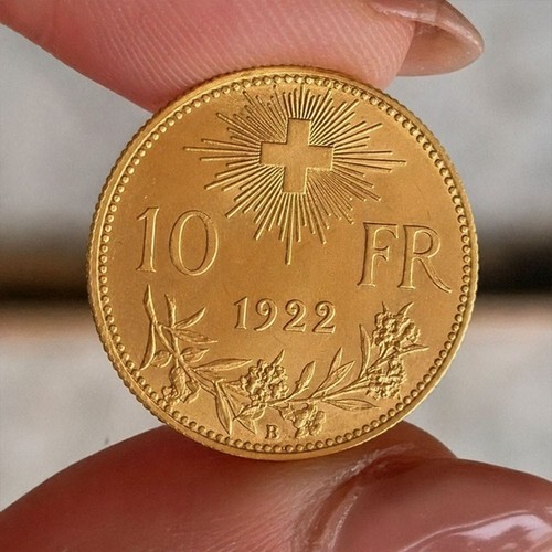 Svizzera franchi 1922 oro - franchi,