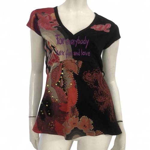 Desigual maglia nera - maglia,