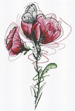 Kit ricamo punto croce fai da