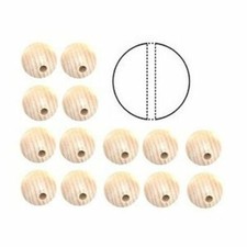 14 Sfere di legno cm 1,8 con
