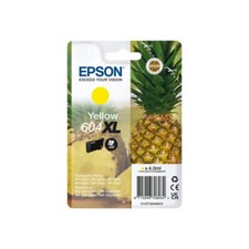 INK JET ORIGINALE  EPSON 604XL GIALLO  DA  350 Pag. EXPRESSION HOME XP 3205 WF