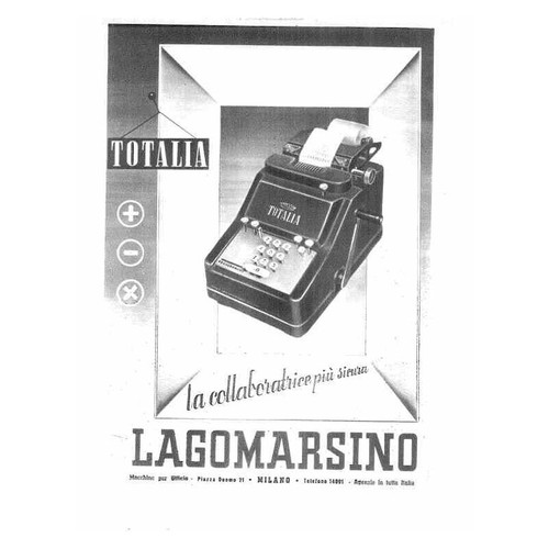 Lagomarsino totalia macchine - lagomarsino,