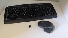 Logitech MK330 Tastiera + MX Master 2S Mouse + Tappetino Gatto – Bundle Usato Fu
