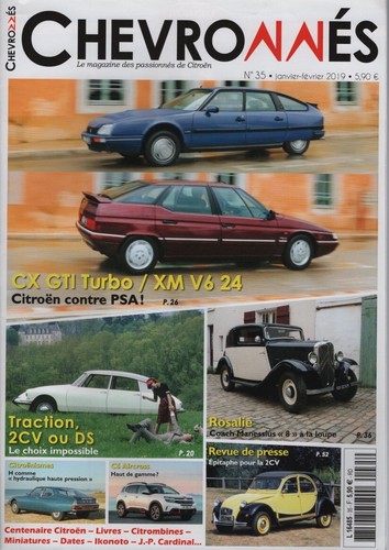 Chevronnes citroen 25 - chevronnes,