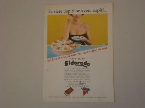 Advertising pubblicità 1964 - advertising,