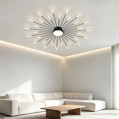 Plafoniera led fuochi - plafoniera,