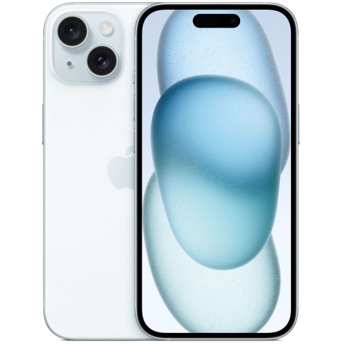 Apple iphone 128gb blue - iphone, 15