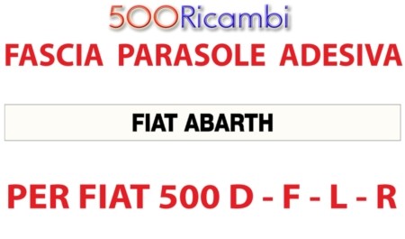 Fiat 500 r fascia - r,