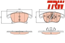 SET PASTIGLIE FRENO ANTERIORI