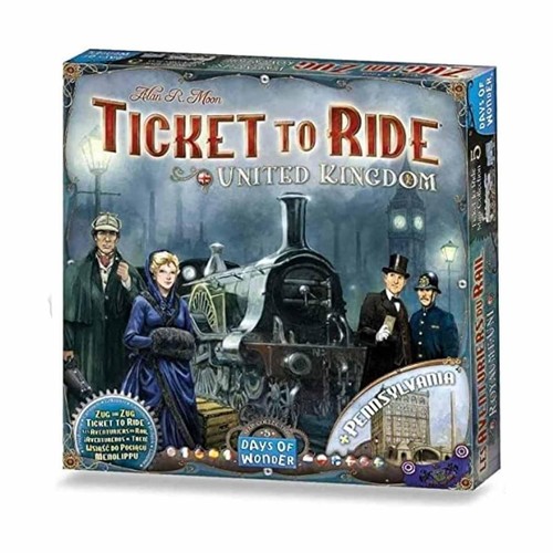 Ticket ride united kingdom - ticket,