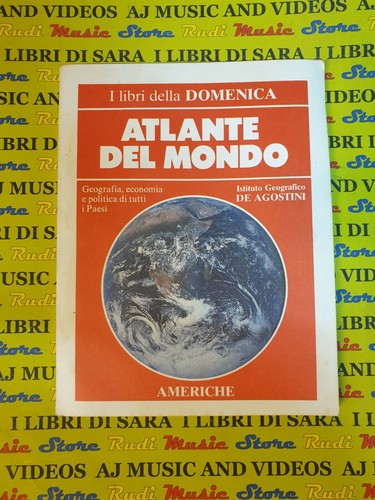 Book libro atlante del mondo - atlante,