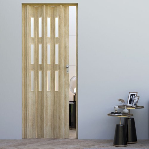 Porta soffietto rovere in - soffietto,