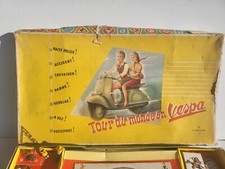 Board game/Gioco di società 1950's Wery-France WORLD TOUR ON VESPA french edit.
