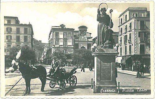 Cartolina epoca napoli - d'epoca,