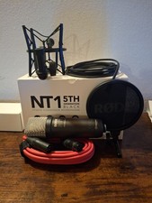 RODE NT1 5th Generation Black MICROFONO CONDENSATORE CARDIOIDE DIAFRAMMA LARGO