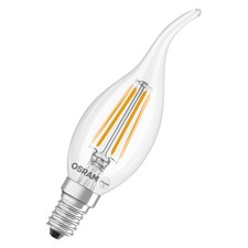 OSRAM Lampada LED  Star candle shape BA40 filamento, 2700 K bianco caldo, 3,4 W,