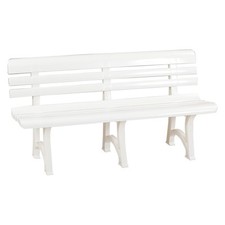 PANCHINA IN POLIPROPILENE 'OLIMPIA' bianca  - BICA