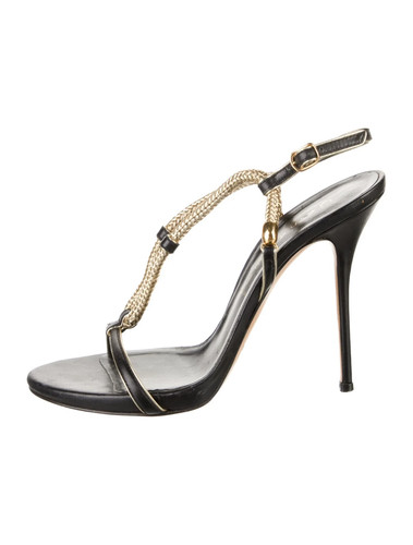 Sandali casadei neri oro - casadei,