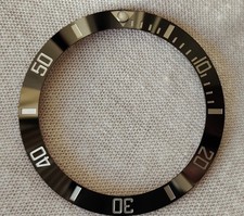 Black Ceramic Bezel Insert For 41mm Rolex Submariner Ref. 126610 LN & 124060