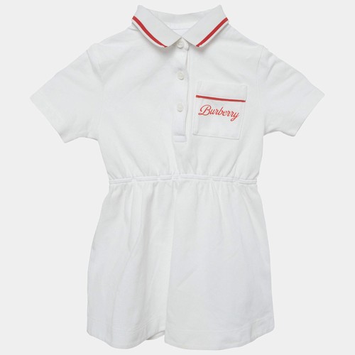 Burberry kids white logo - kids, print