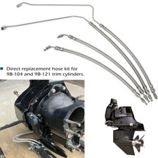 Kit tubo cilindro Ram idraulico inclinazione trim 9B-104A adatto a Mercruiser Alpha One