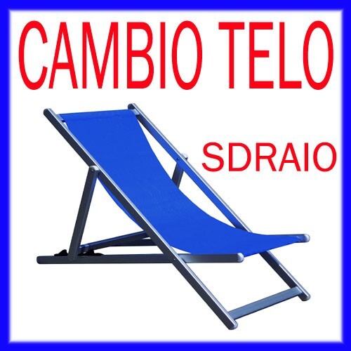Telo ricambio sdraio - telo,