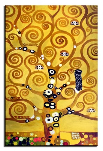 Gustav klimt quadro ad olio - quadro,