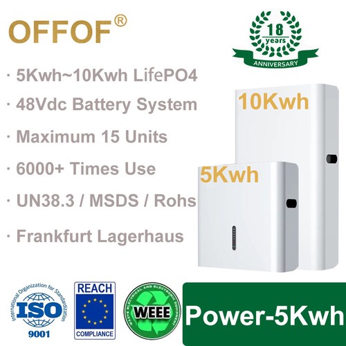 Accumulatore 10kwh impianto - 10kwh,