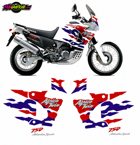 Adesivi honda africa - africa, xrv