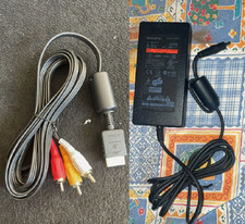 Alimentatore SCPH-70100 + cavo video Sony PlayStation2 Slim Ps2 originale