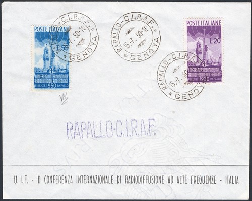 Italia repubblica 1950 - repubblica, 15/7/1950