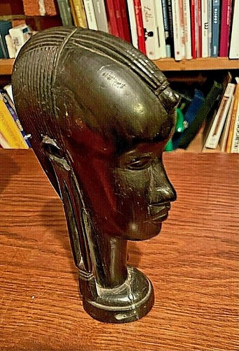 Testa etnica del centroafrica - del,