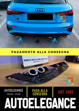 💎1085 DIFFUSORE ADATTO PER AUDI A3 8Y 20+ SPORTBACK LOOK S3 PER PARAURTI SLIN💎