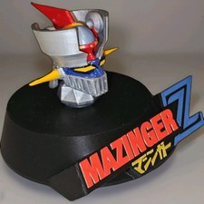 Testa Mazinger Z Busto Dipinto