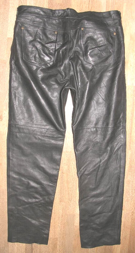 Jeans pelle uomo - jeans,