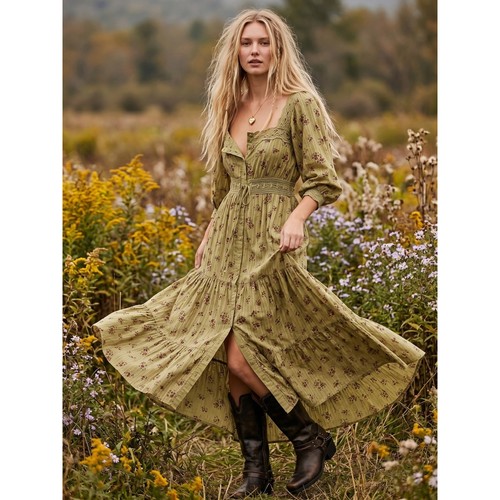 Maxi abito free - maxi,