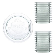 24 Weck Coperchio in Vetro