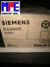 SIEMENS 5TD9110 PULSANTE UNIPOLARE 250 V 10 A DELTA FUTURA  BIANCO