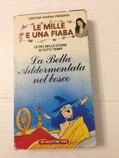 CS7 FILM VHS Le Mille  e una fiaba La Bella Addormentata nel bosco
