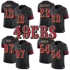 Maglia Uomo 49ers Nera 2025